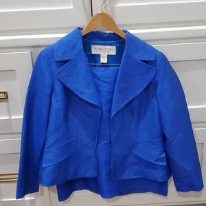 Doncaster Signature Silk Blazer and Skirt